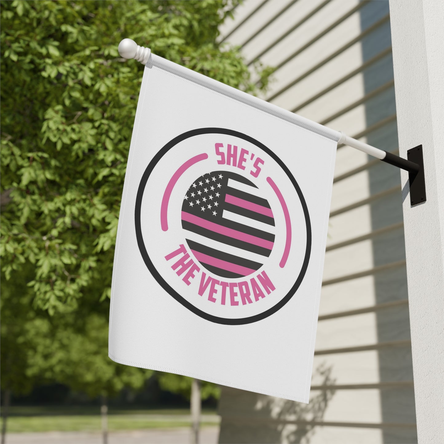 Service Pride Garden and House Flag