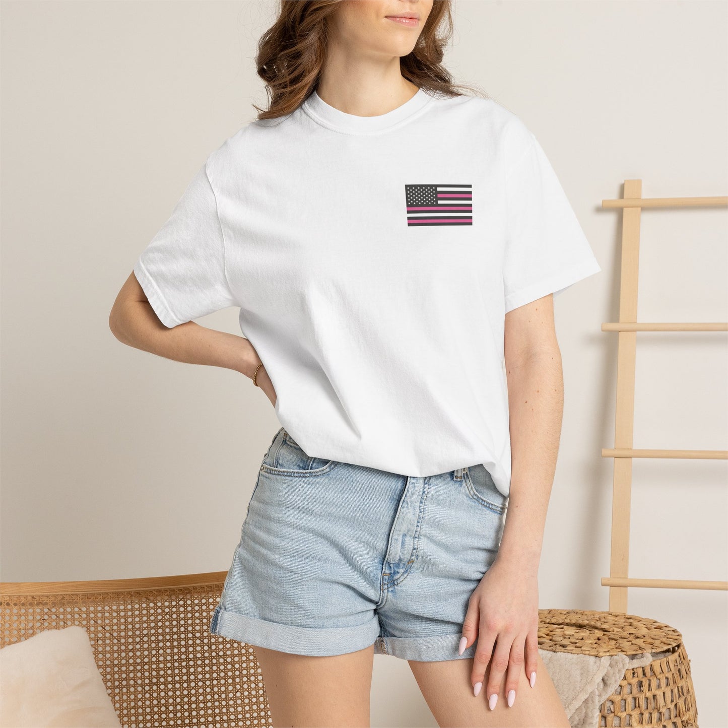 She's The Veteran Flag Tee