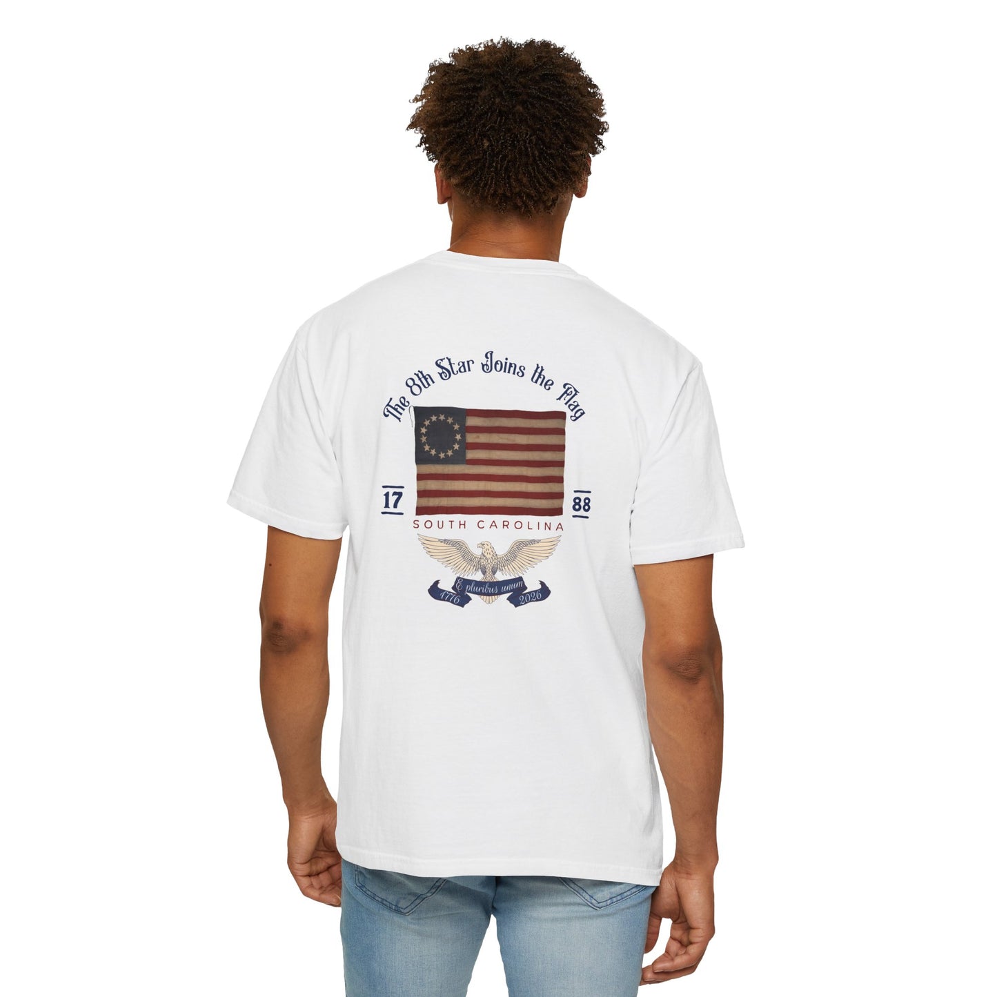 Vintage South Carolina Flag 250th Year Unisex T-shirt