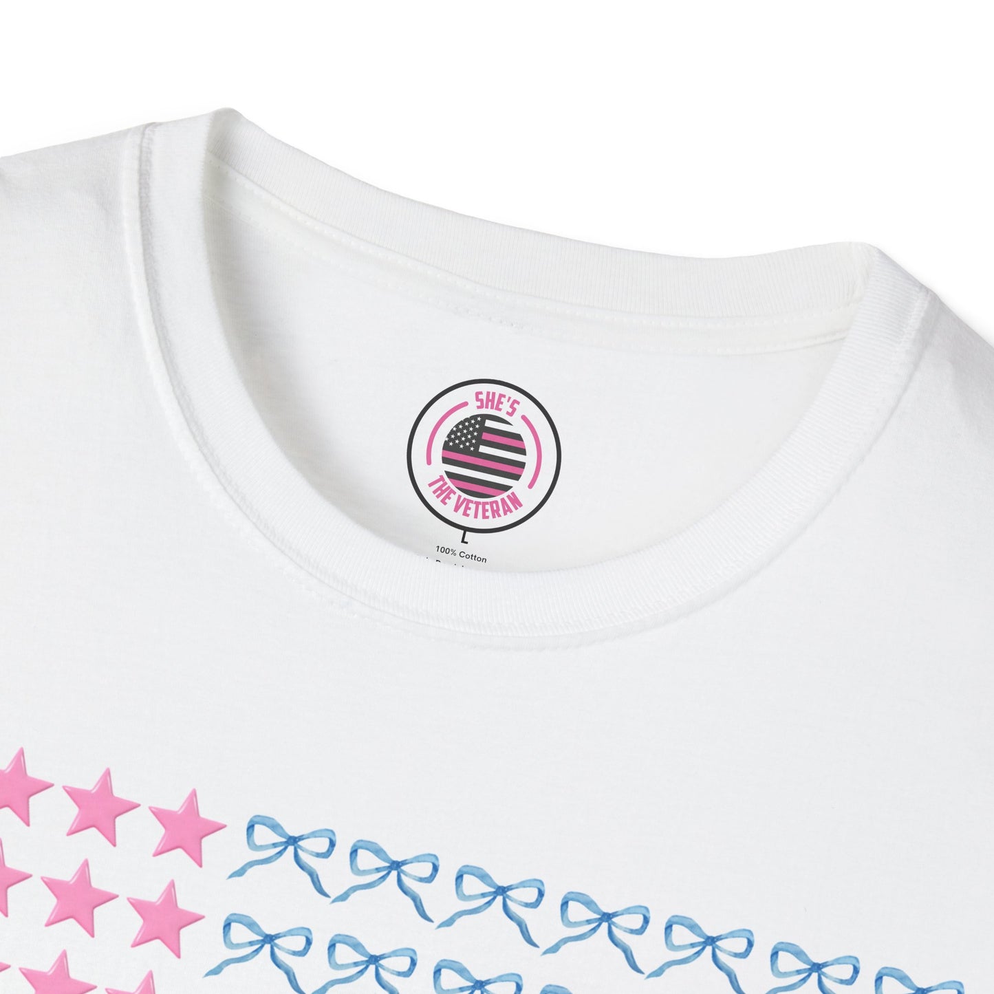 Stars and Bows Softstyle Tee