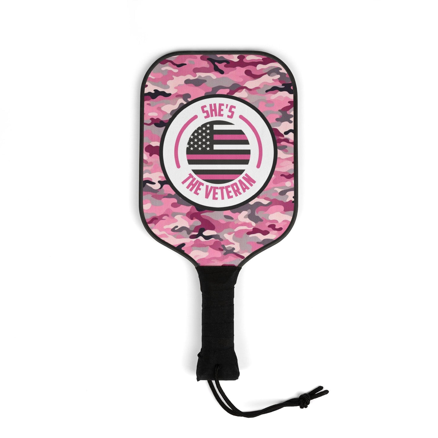 Pink Camo Pickleball Kit