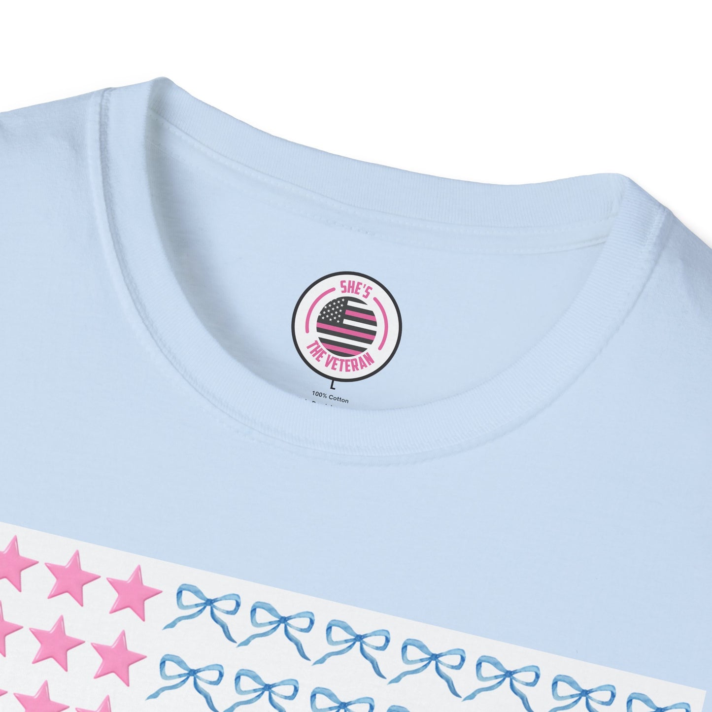 Stars and Bows Softstyle Tee