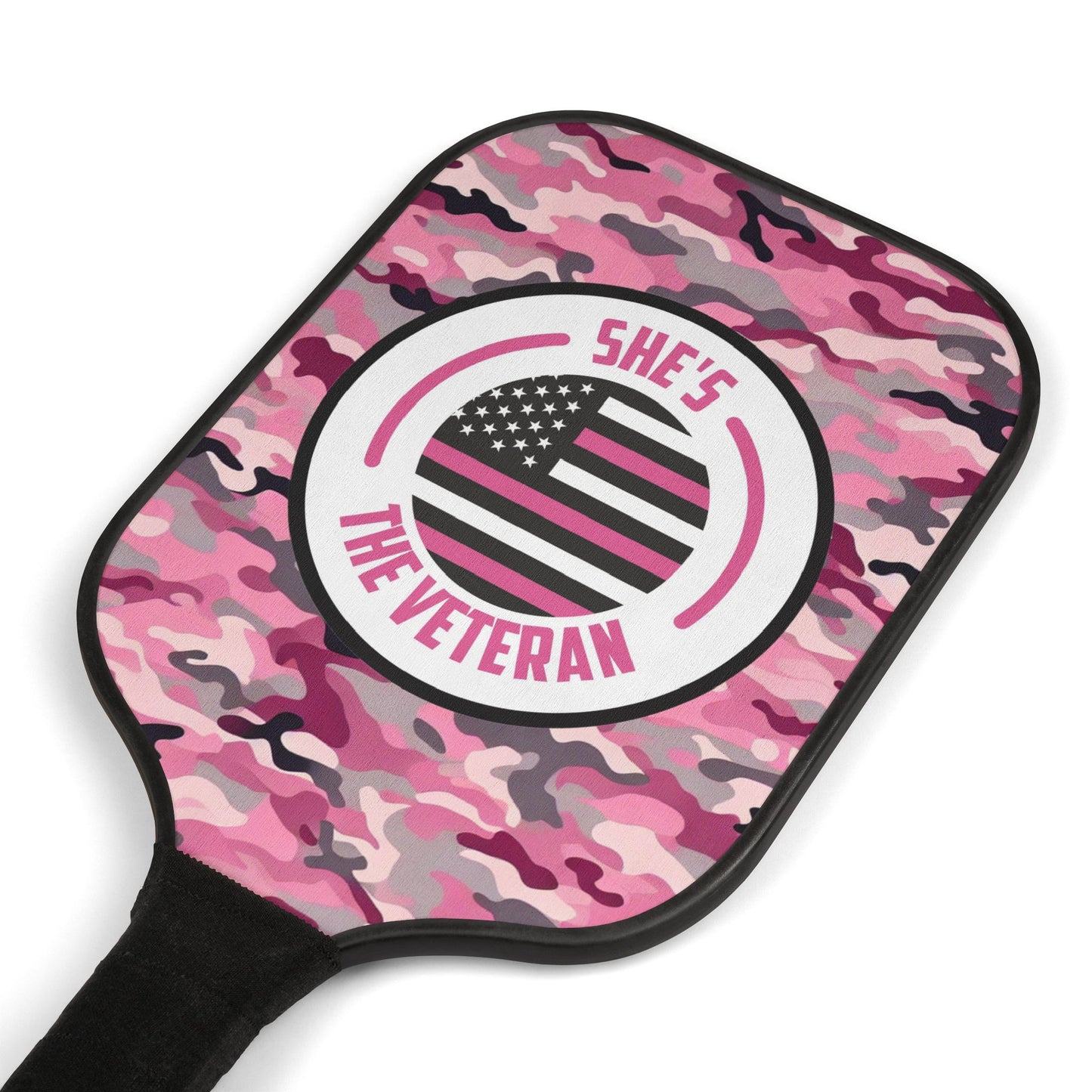 Pink Camo Pickleball Kit