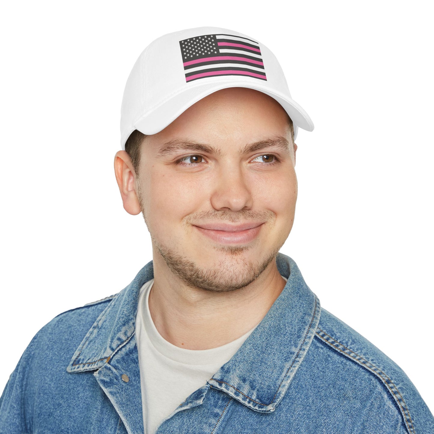 Patriotic Pink Baseball Cap