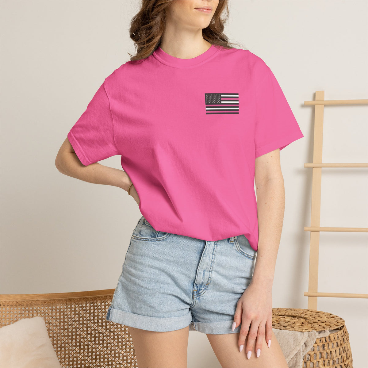 She's The Veteran Flag Tee